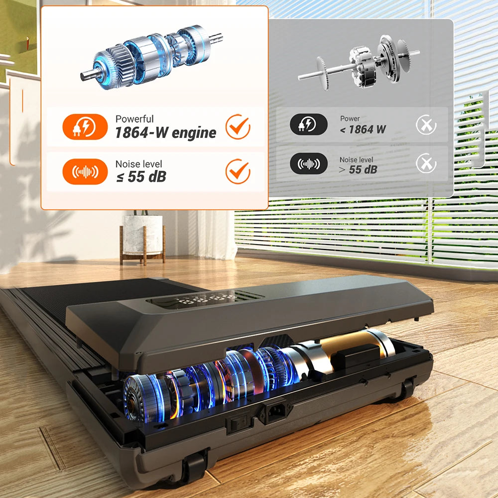 Tapis de marche et course pliable